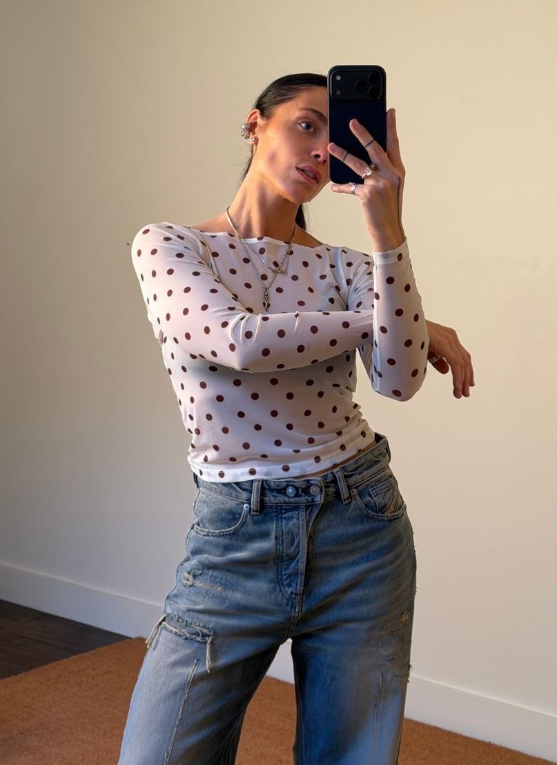 Hosbjerg Betty Polkadots Longsleeve