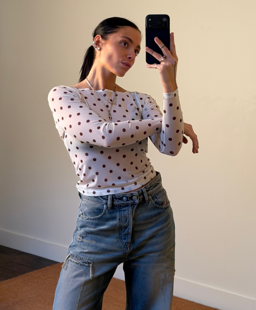 Hosbjerg Betty Polkadots Longsleeve