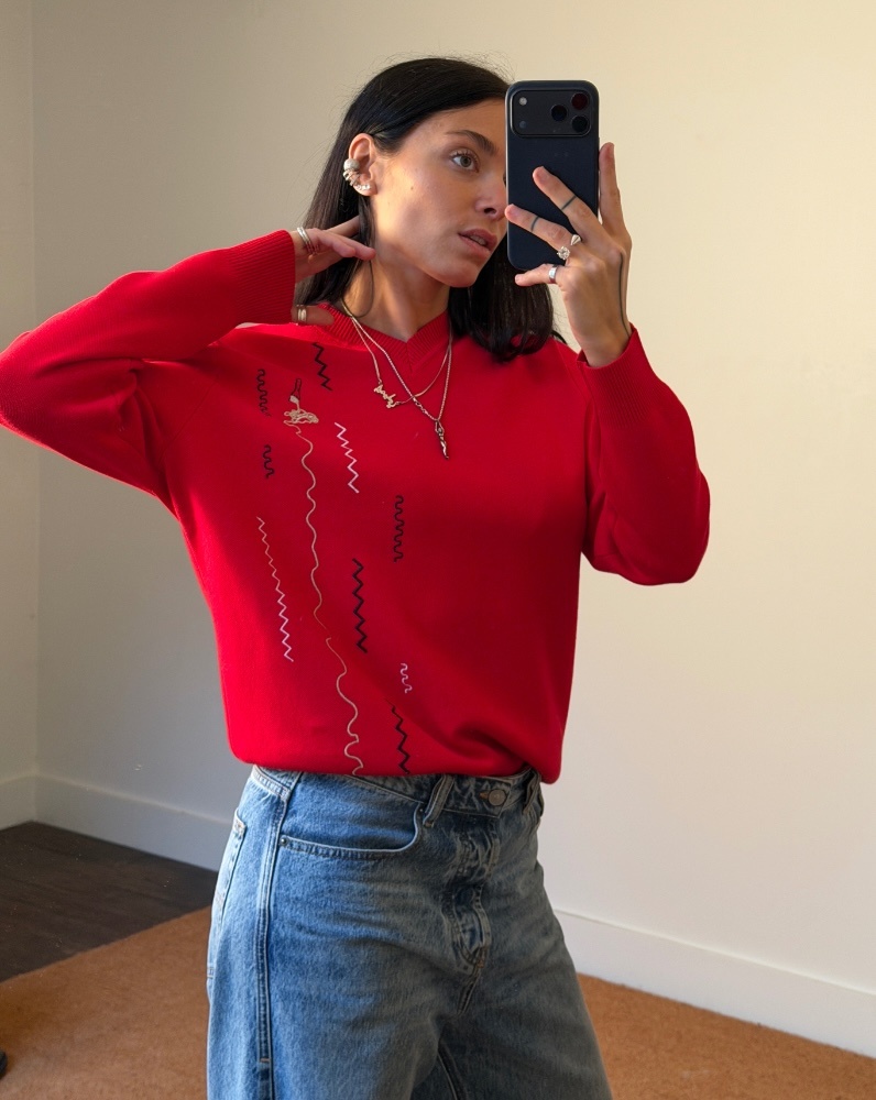 House of Sunny More Spaghetti Knit