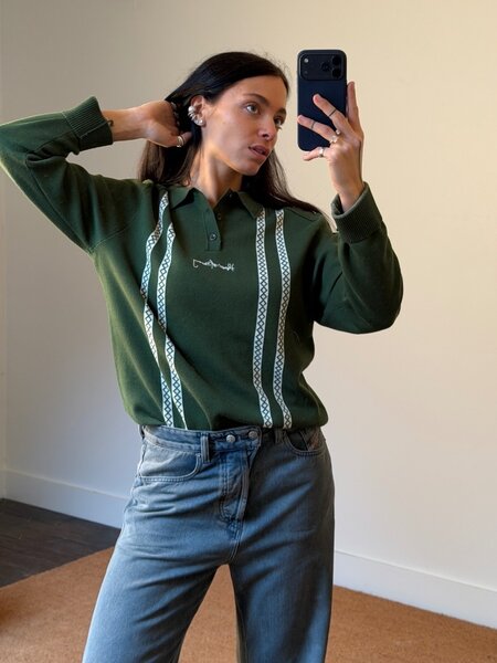 House of Sunny Stripe Knitted Rugby Longsleeve