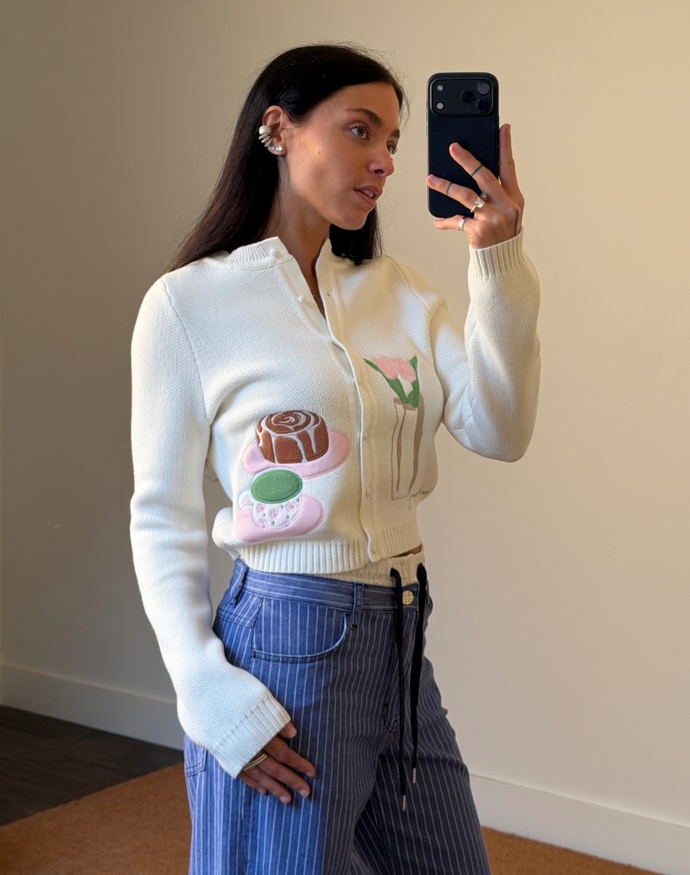 House of Sunny Matcha-ing my Mood Cardigan