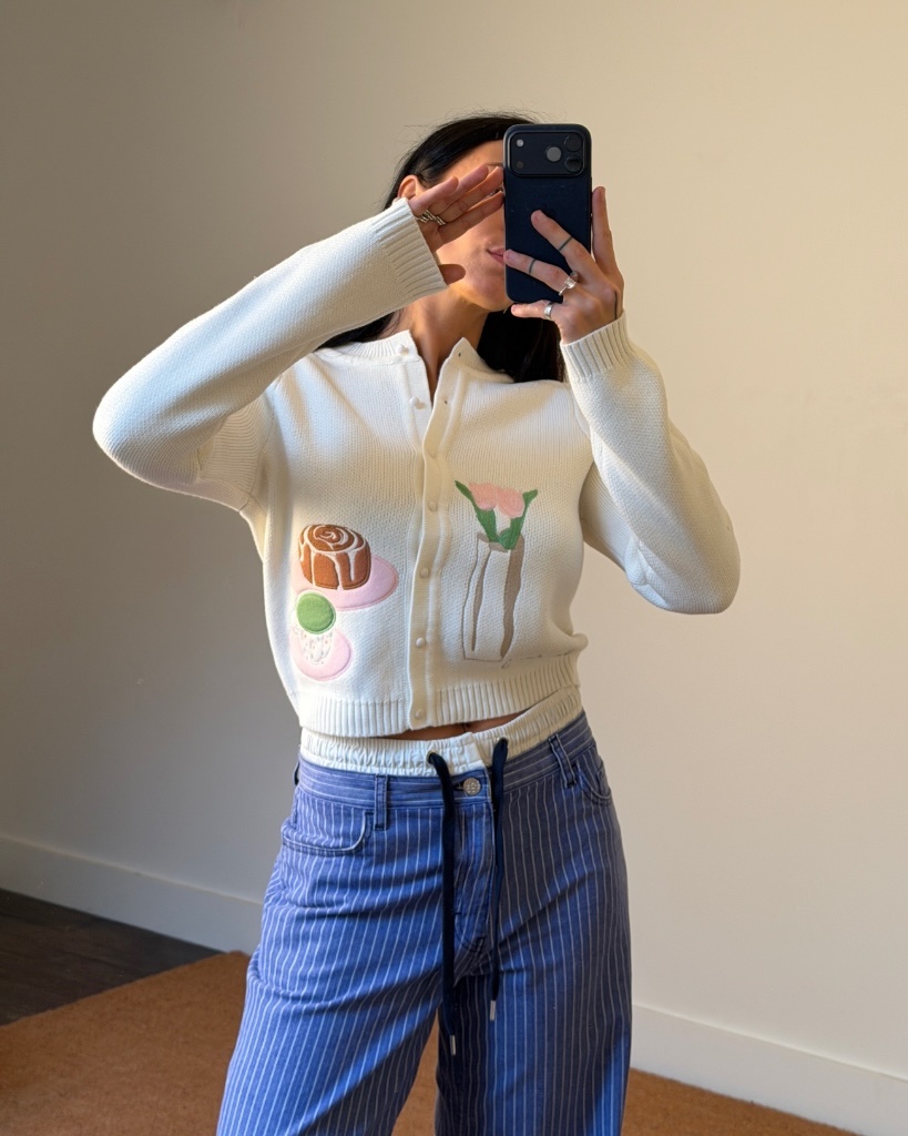 House of Sunny Matcha-ing my Mood Cardigan