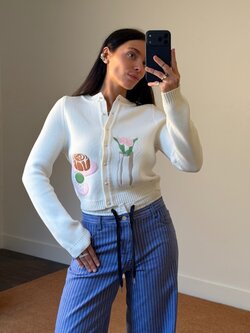 House of Sunny Matcha-ing my Mood Cardigan