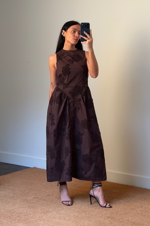 Rotate Flower Midi Dress