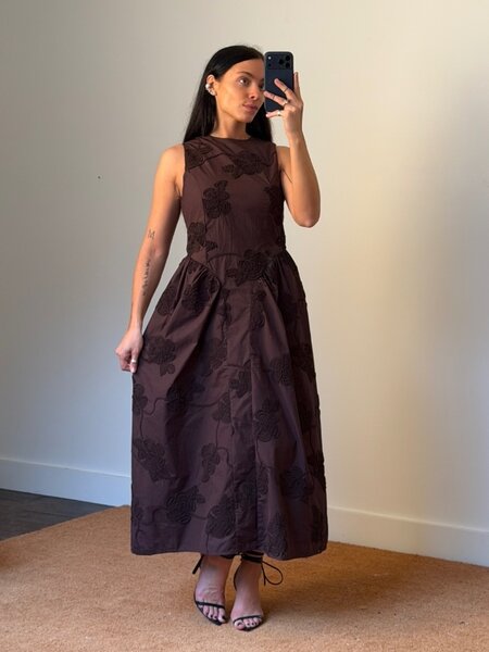 Rotate Flower Midi Dress