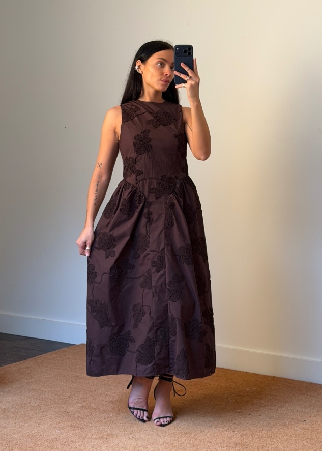 Rotate Flower Midi Dress