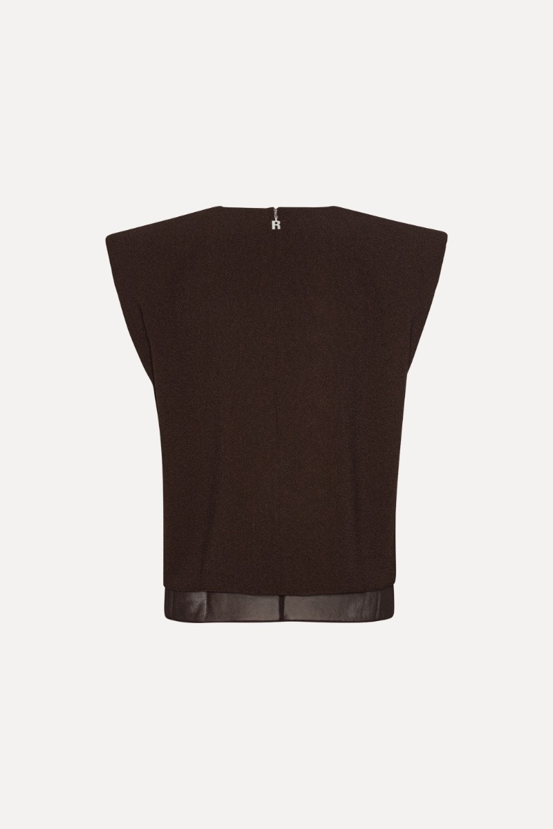 Rotate Two Layer Boxy Top