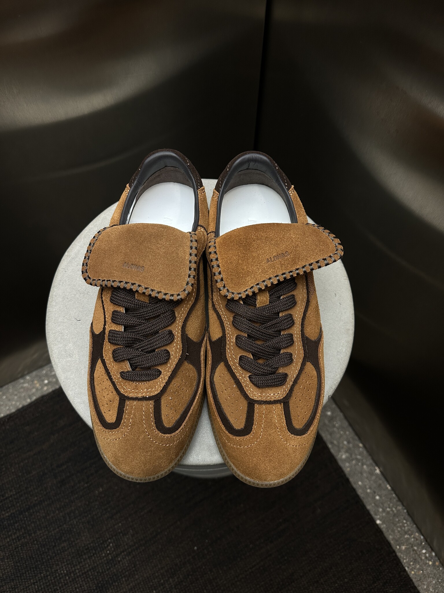 Alohas Club Suede Leather Sneakers