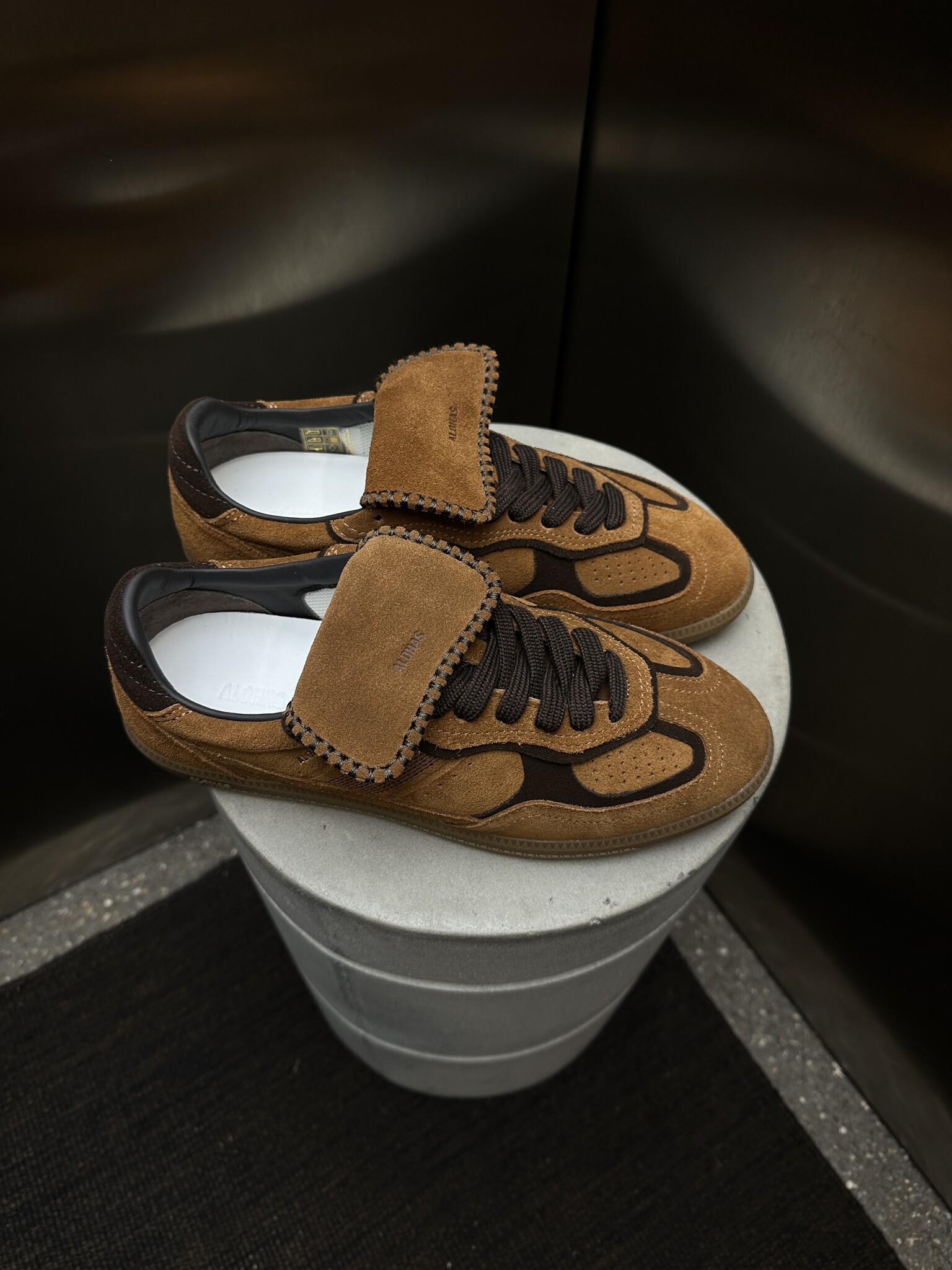 Alohas Club Suede Leather Sneakers