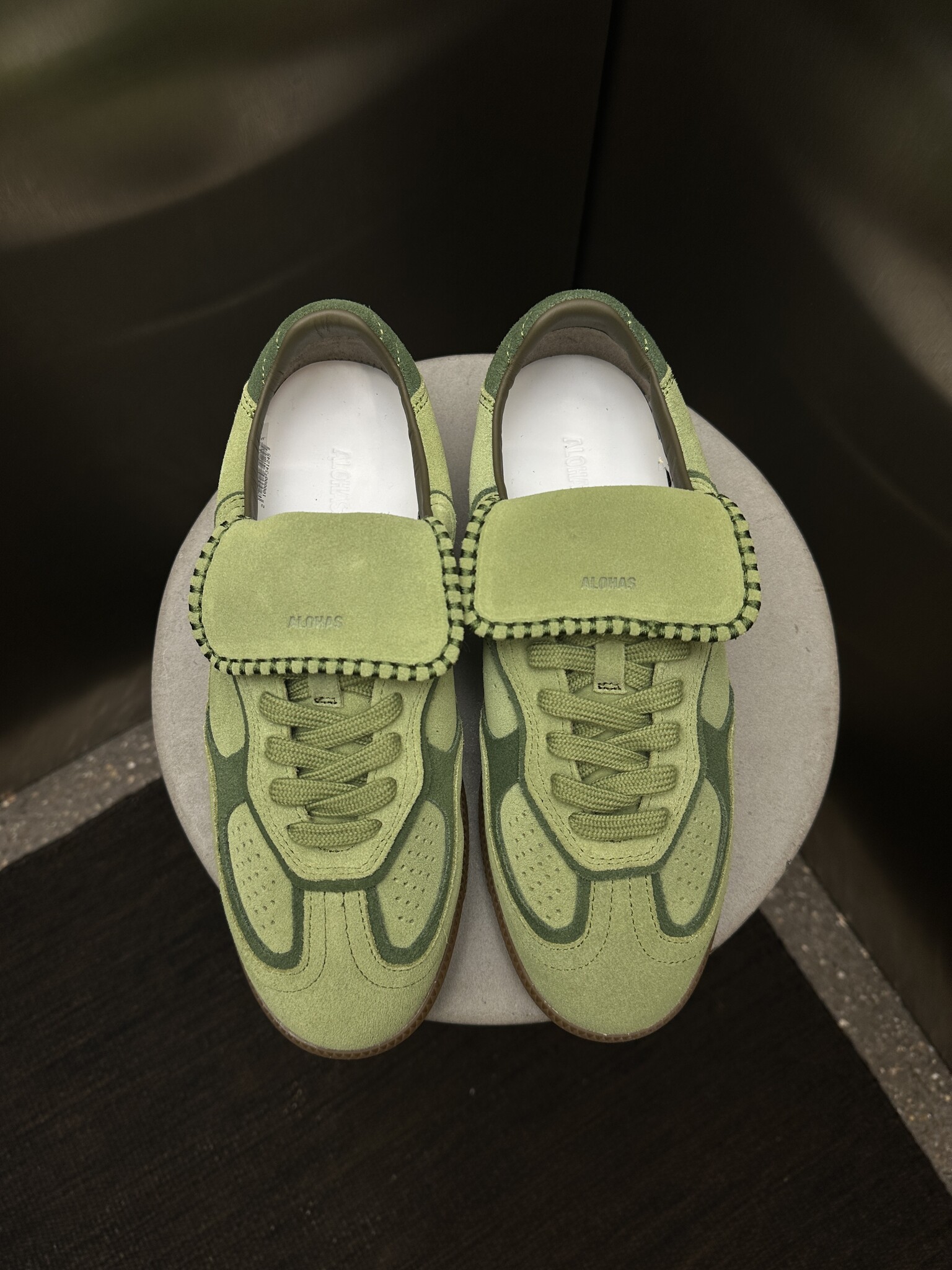 Alohas Club Suede Leather Sneaekers