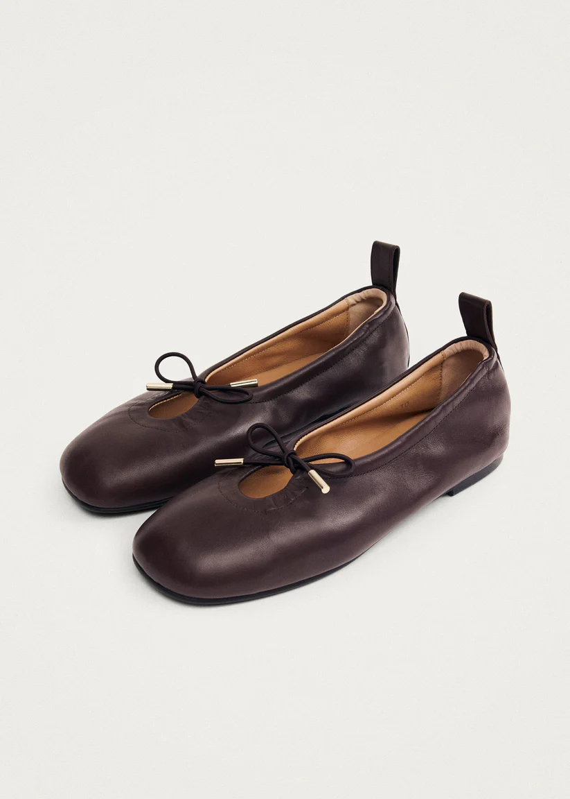 Alohas Rosalind Leather Ballet Flats