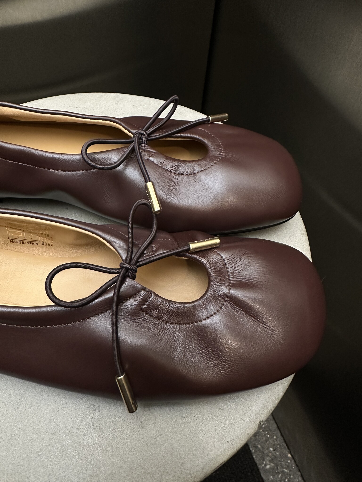 Alohas Rosalind Leather Ballet Flats