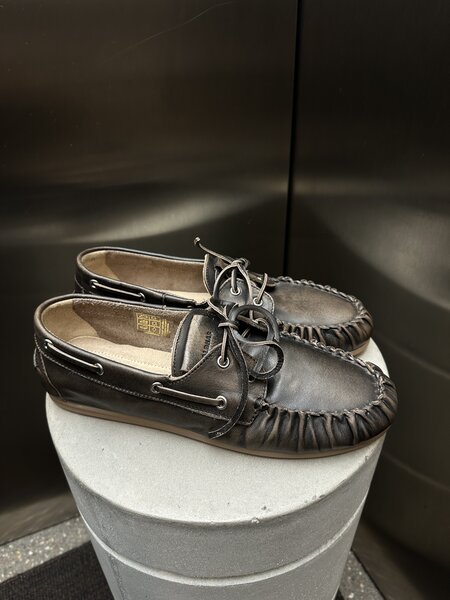 Alohas Rowan Brushed Leather Loafers
