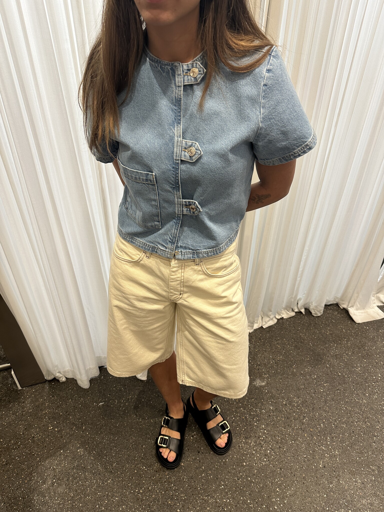 Hosbjerg Bailey Denim Top