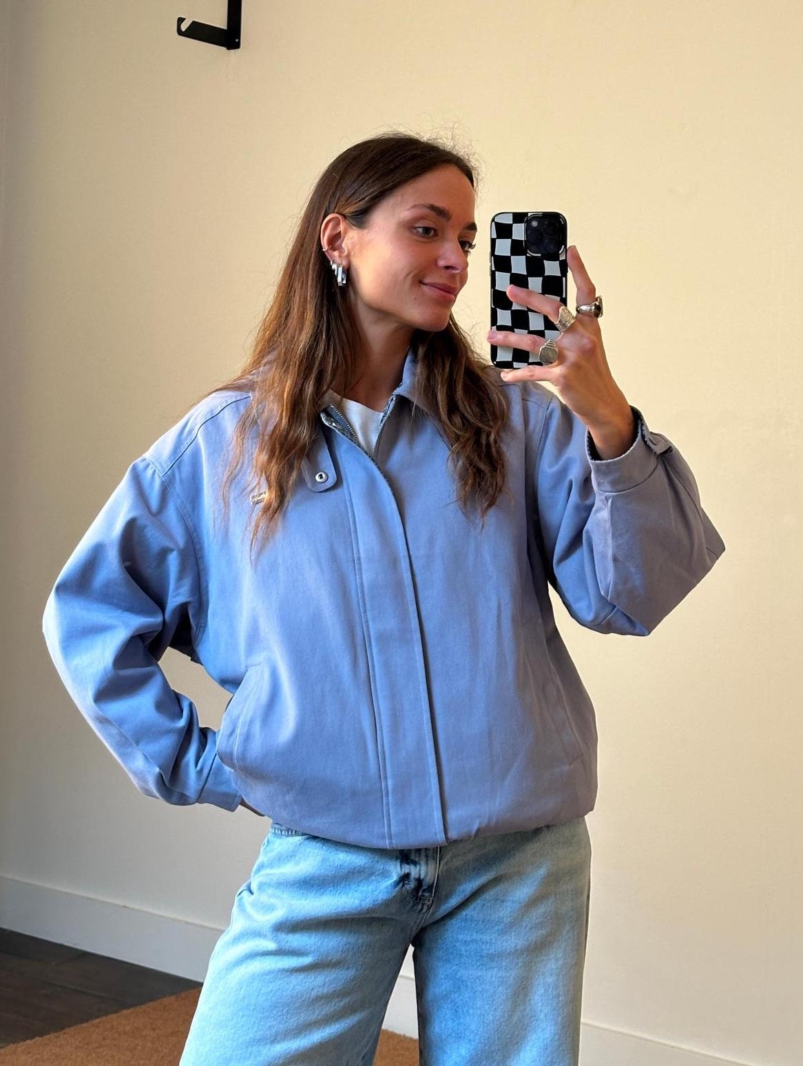 House of Sunny Baby Check Harrington Jacket