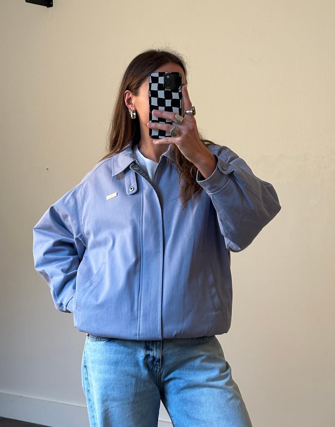 House of Sunny Baby Check Harrington Jacket