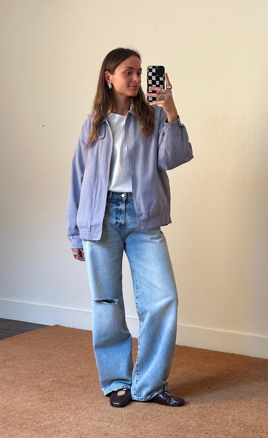 House of Sunny Baby Check Harrington Jacket