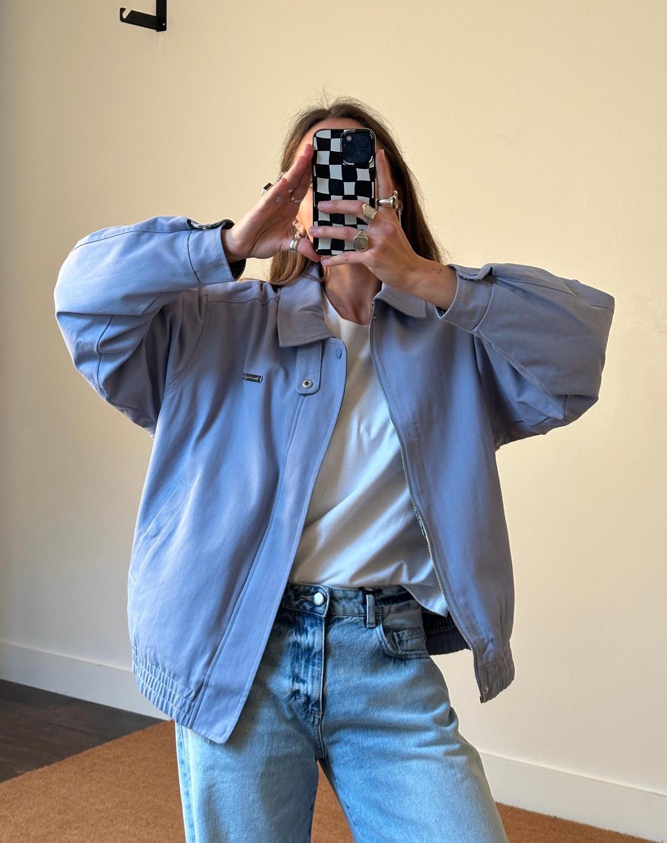 House of Sunny Baby Check Harrington Jacket