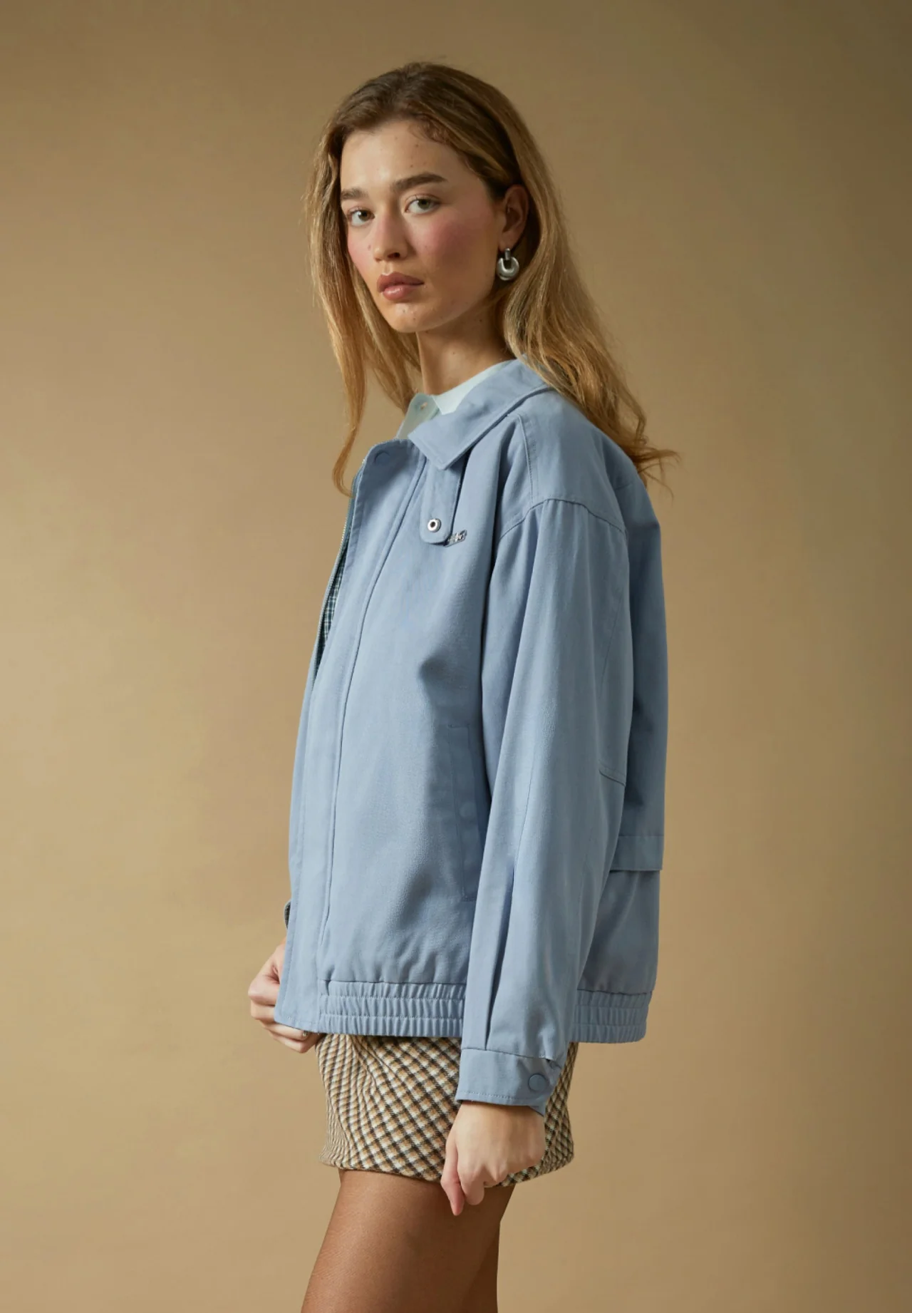 House of Sunny Baby Check Harrington Jacket