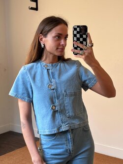Hosbjerg Bailey Denim Top