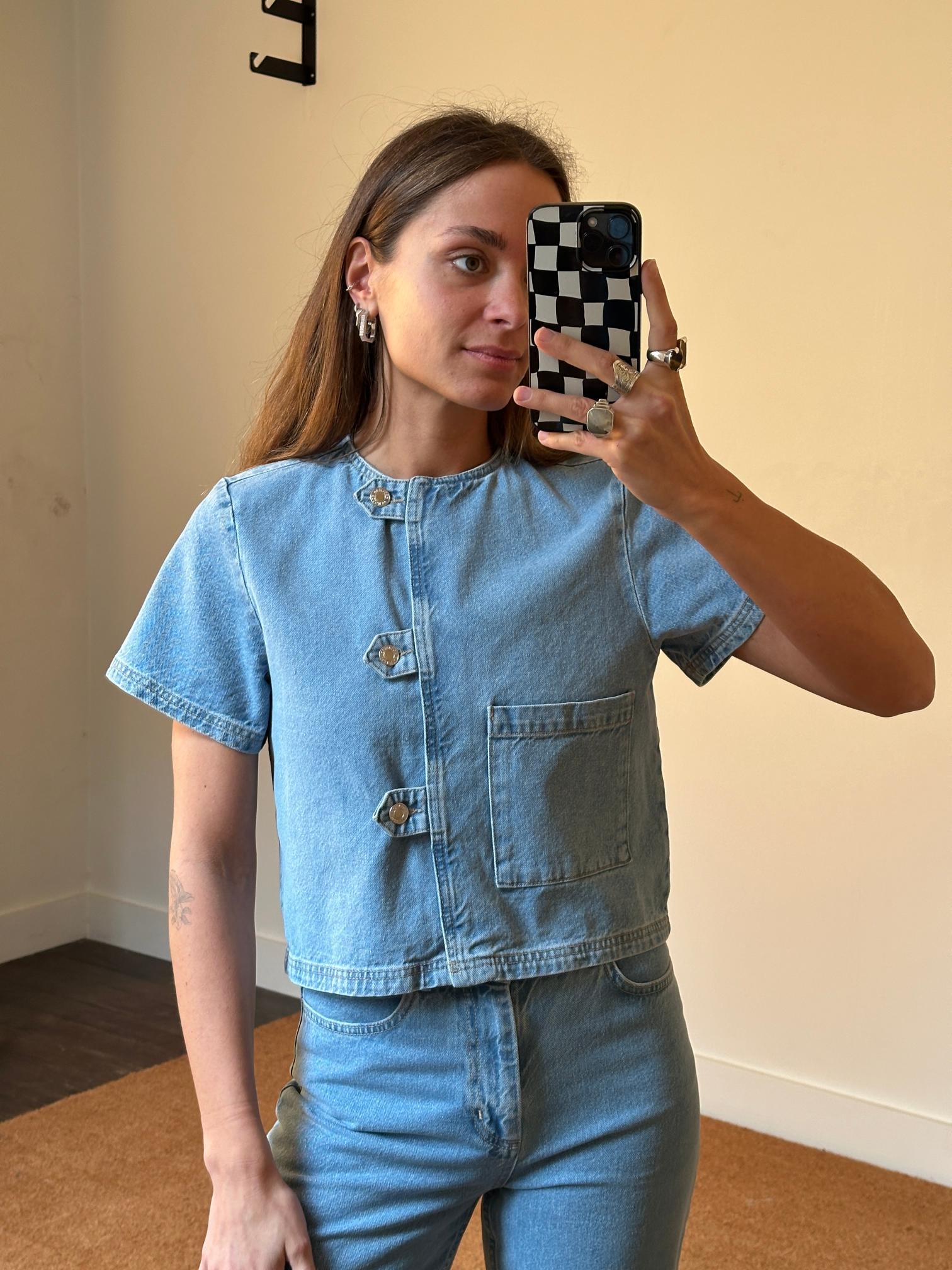 Hosbjerg Bailey Denim Top