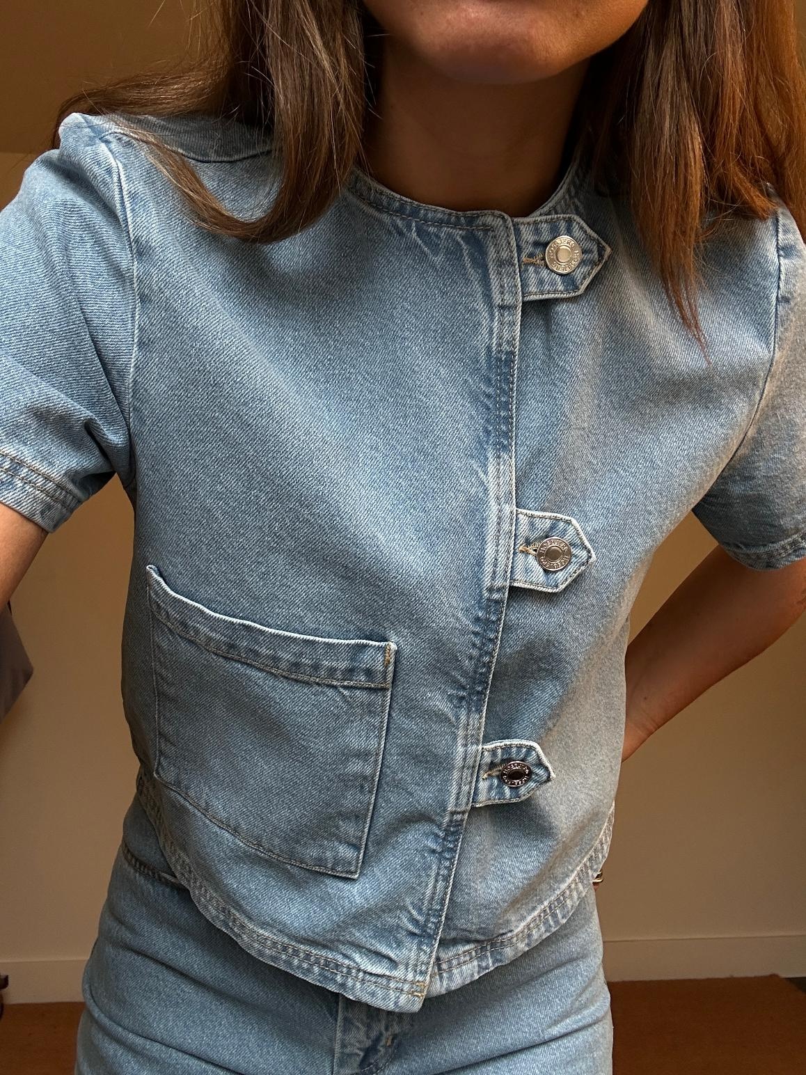 Hosbjerg Bailey Denim Top