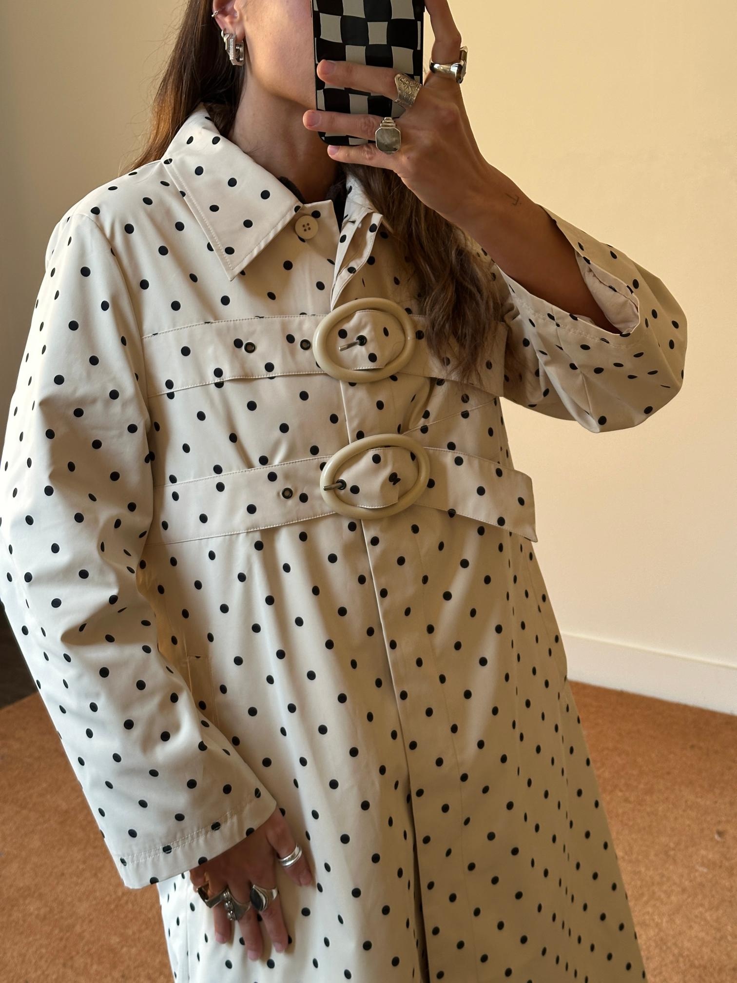 Hosbjerg Bridget Polka Dots Coat