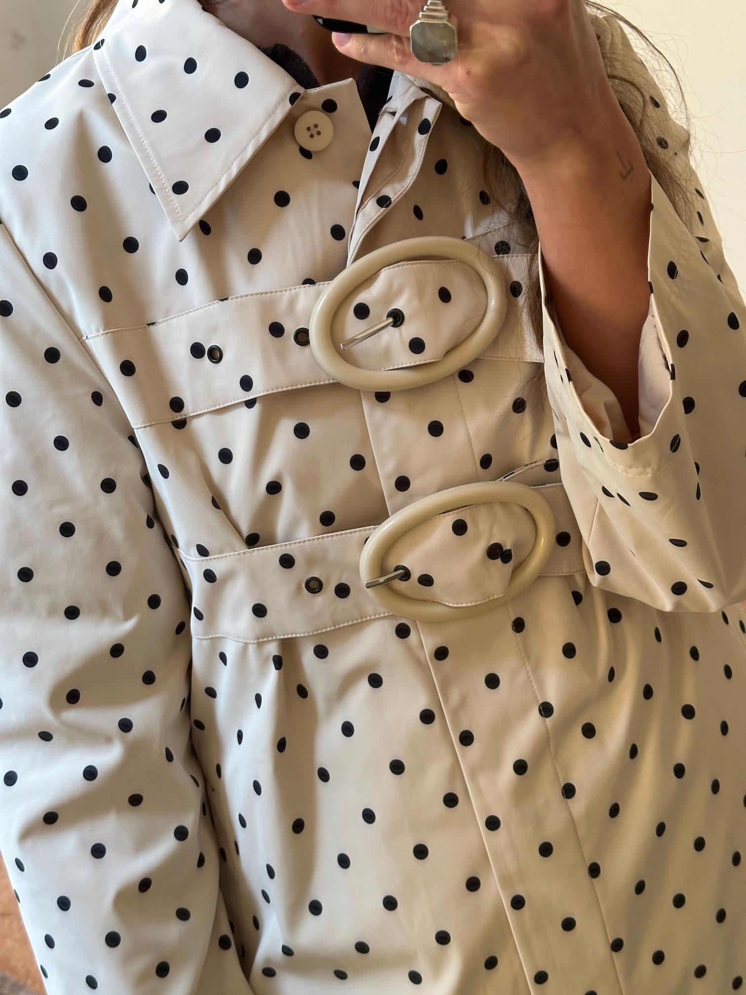 Hosbjerg Bridget Polka Dots Coat