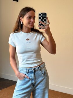 House of Sunny Croissant Baby T-shirt