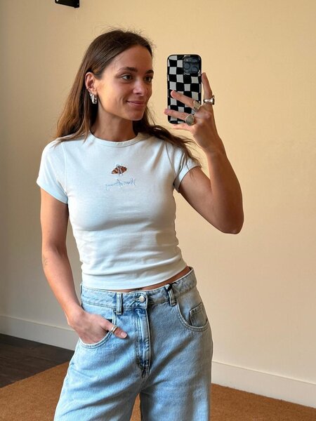 House of Sunny Croissant Baby T-shirt