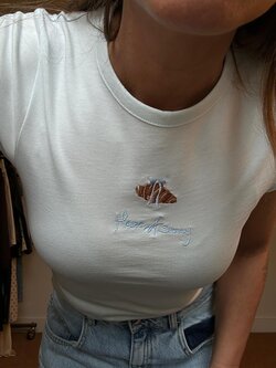 House of Sunny Croissant Baby T-shirt