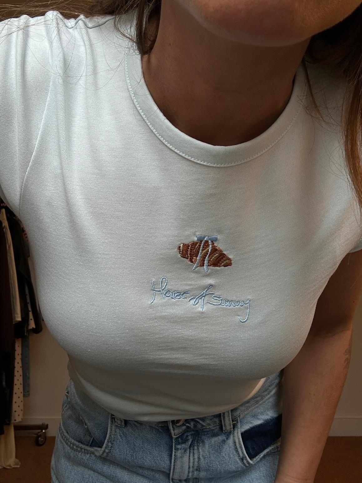 House of Sunny Croissant Baby T-shirt