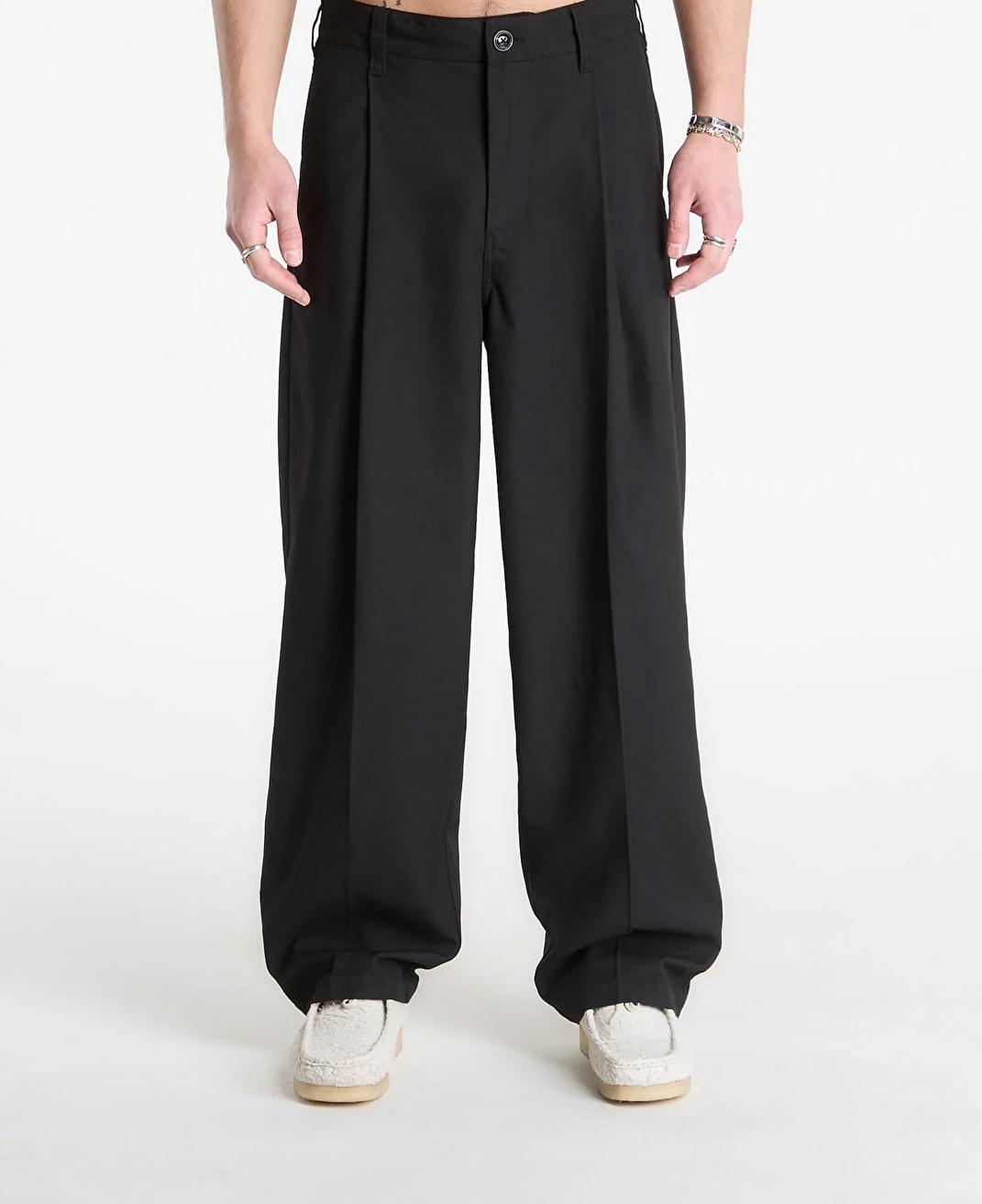 Obey Men Dean Pleated Trousers
