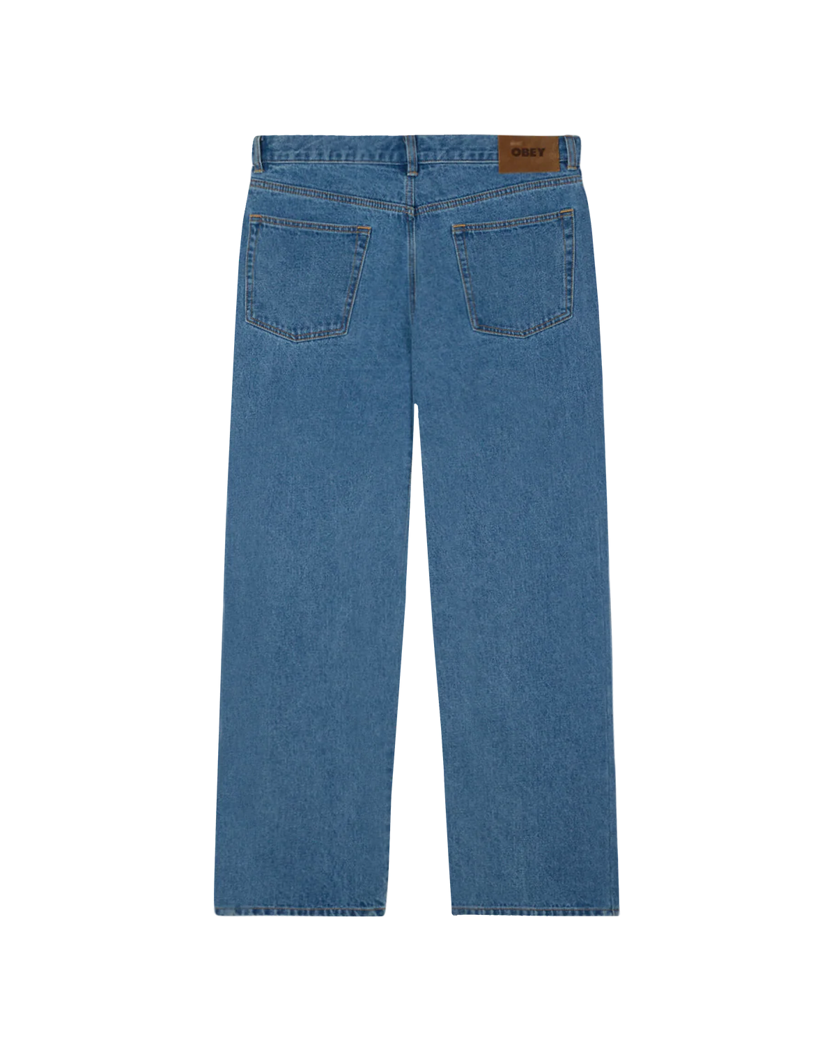 Obey Men Classic Baggy Vintage Denim Jeans