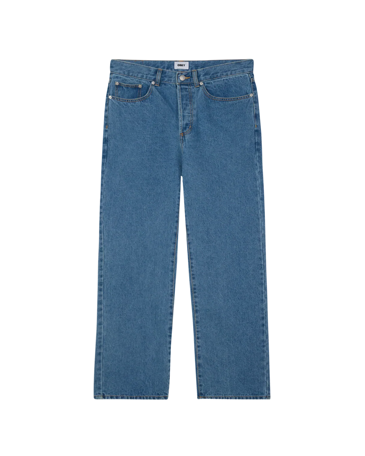 Obey Men Classic Baggy Vintage Denim Jeans