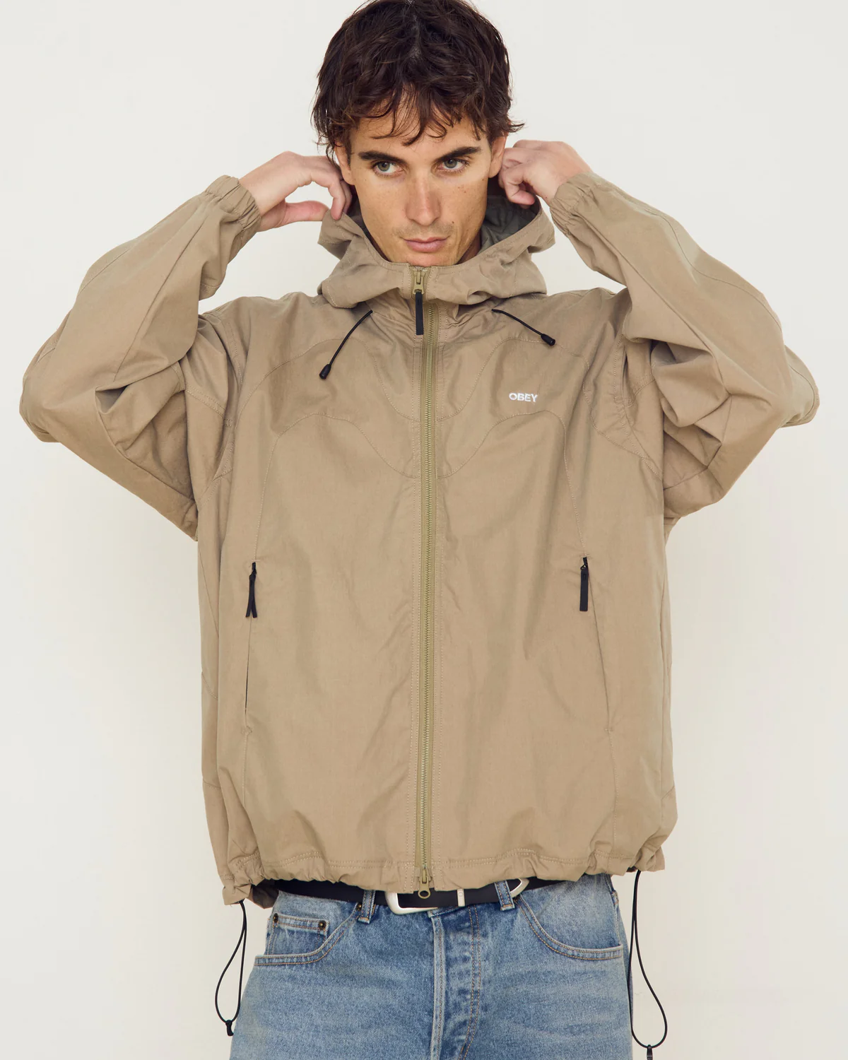 Obey Men Shell Jacket