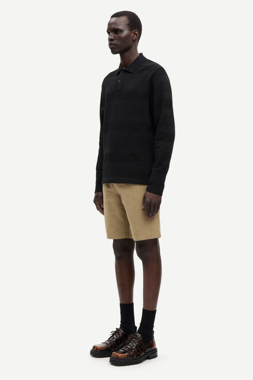 Samsoe Samsoe Men Sabruno Longsleeve Polo