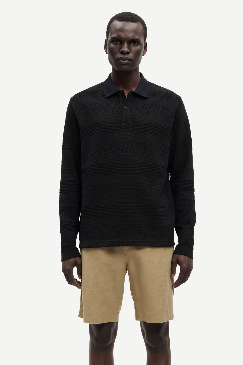 Samsoe Samsoe Men Sabruno Longsleeve Polo