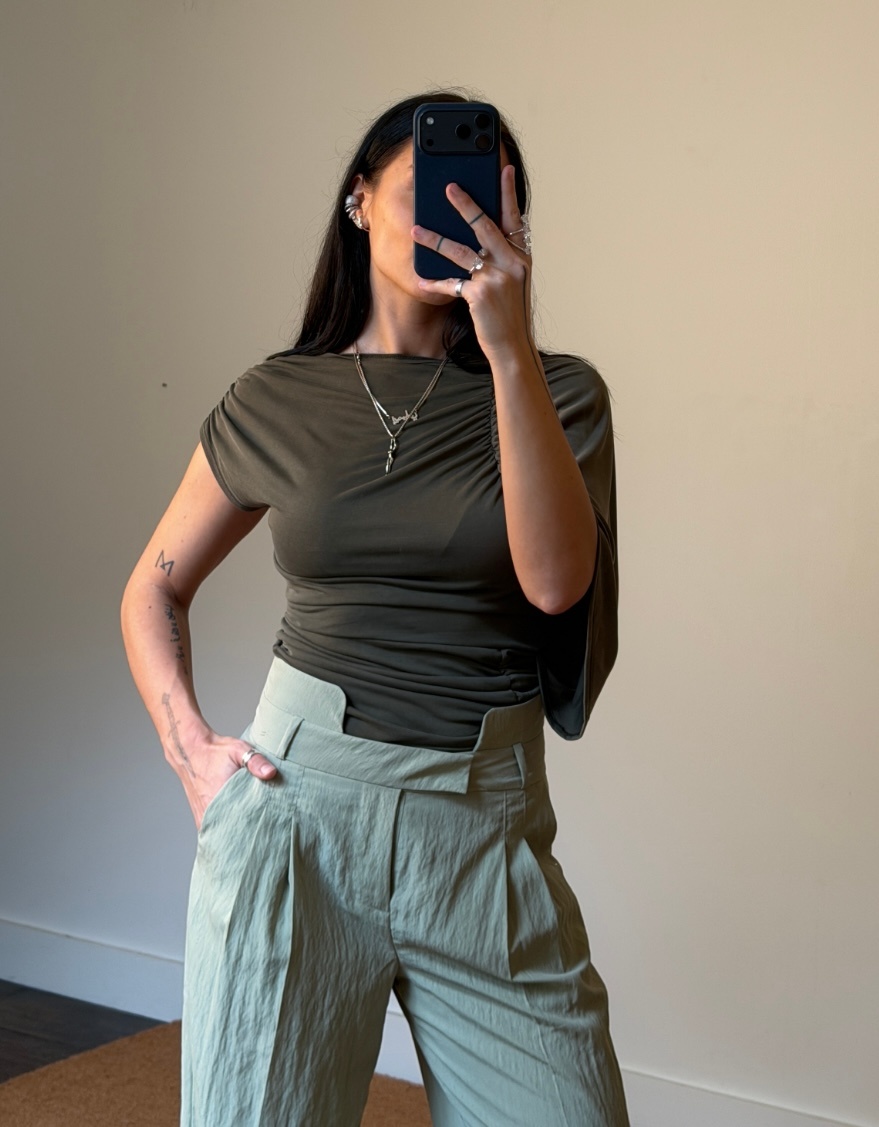 Laagam Aeris Draped Top