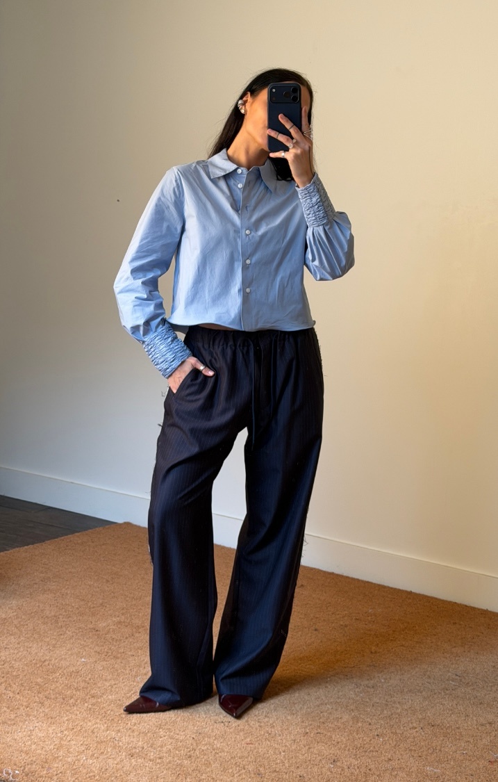 Laagam Roxane Ruched Shirt