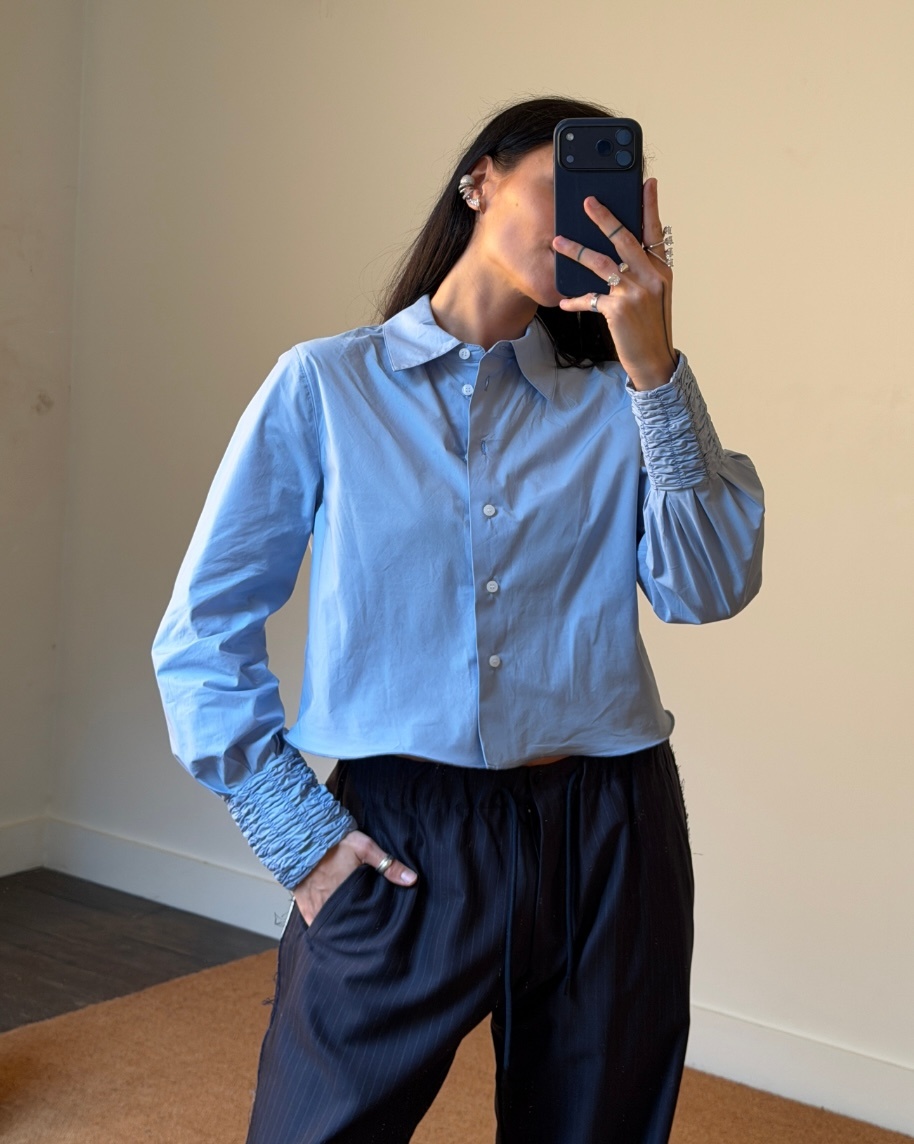 Laagam Roxane Ruched Shirt