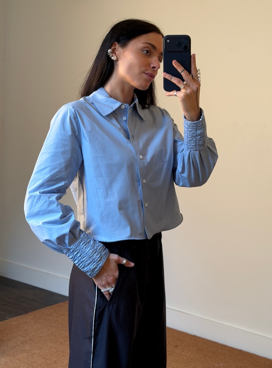 Laagam Roxane Ruched Shirt