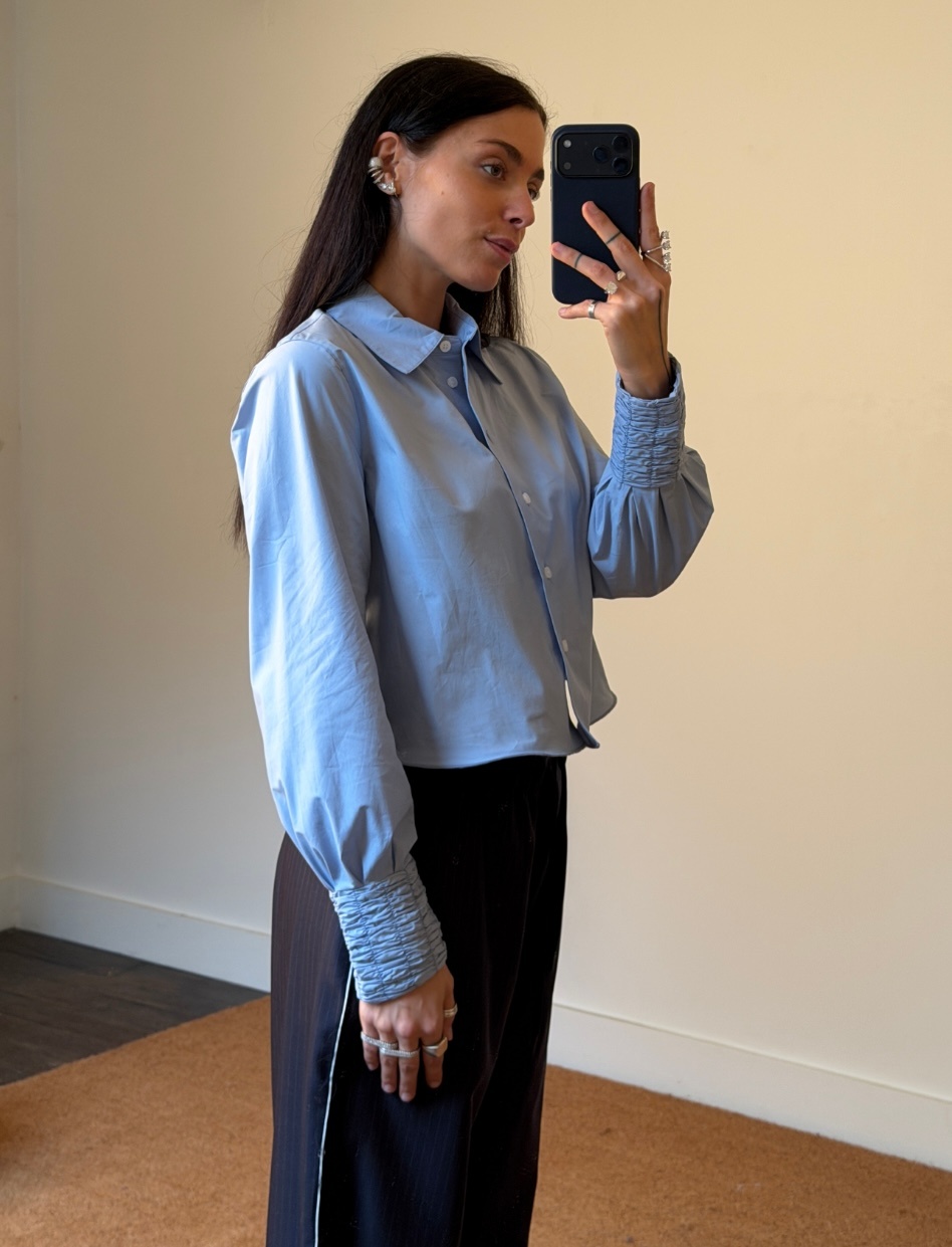 Laagam Roxane Ruched Shirt