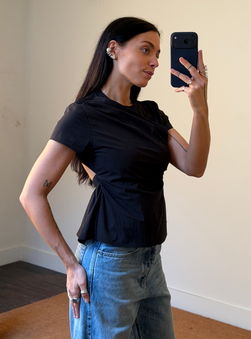 Laagam Raven Asymmetric Blouse