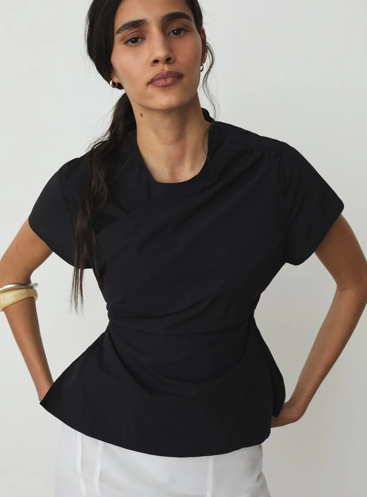 Laagam Raven Asymmetric Blouse