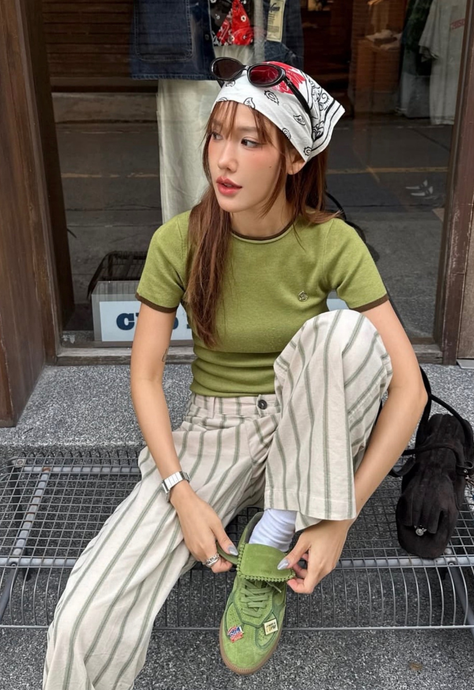 Alohas Club Suede Leather Sneakers