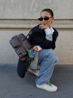 Alohas Suede Fuzzy Leather Sneakers