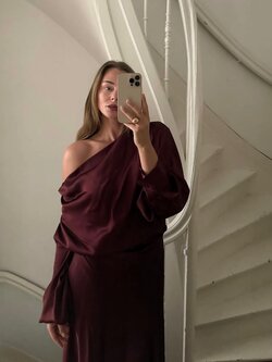 Viveh Sahail Satin Blouse