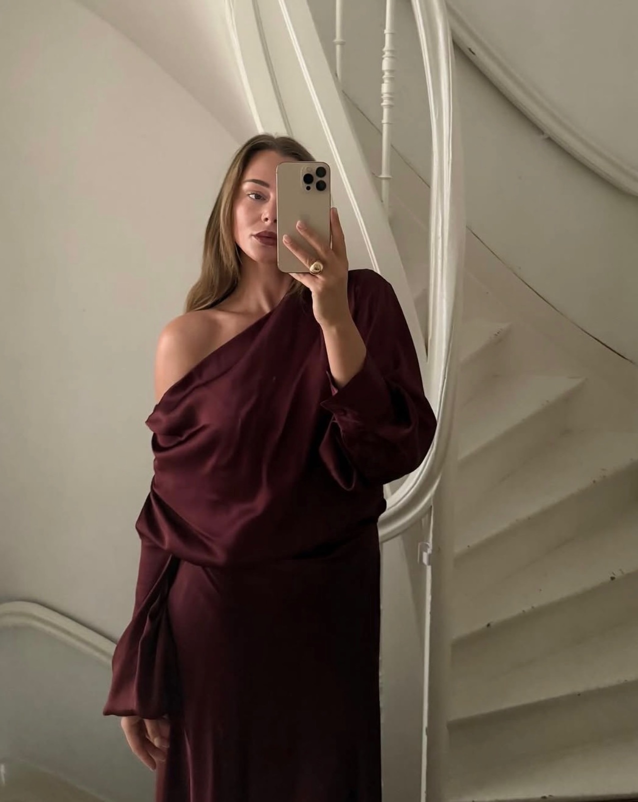 Viveh Sahail Satin Blouse