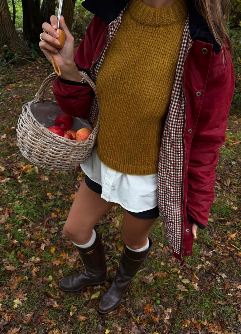 House of Sunny Waxed Rain Jacket